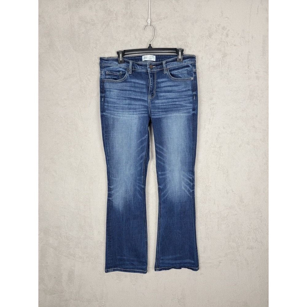 Bke Buckle Jeans Womens 30 X 31.5 Blue Payton Mid Rise Faded Bootcut Whiskering